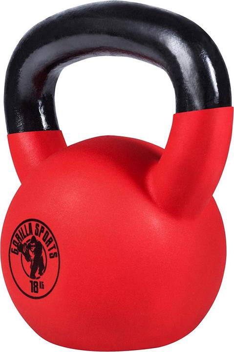 Actual product image Gorilla Sports Kettlebell Set (3 x 8 kg, 3 x 4 kg, 3 x 12 kg)