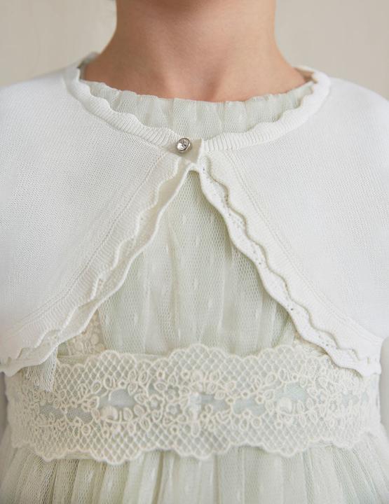 Actual product image Abel & Lula Bolero with Hem Cream (116)