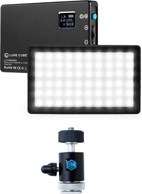 Immagine prodotto Lume Cube Pannello Mini con attacco DSLR (Videocamera)