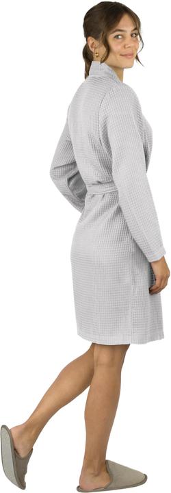 Image du produit Normani Peignoir femme en piqué de bambou gaufré Manisa - 9629 (M/L)