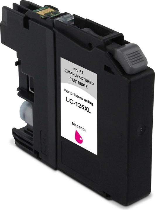 Actual product image Generic Ink Ink Brother LC125 XLM Magenta (M)
