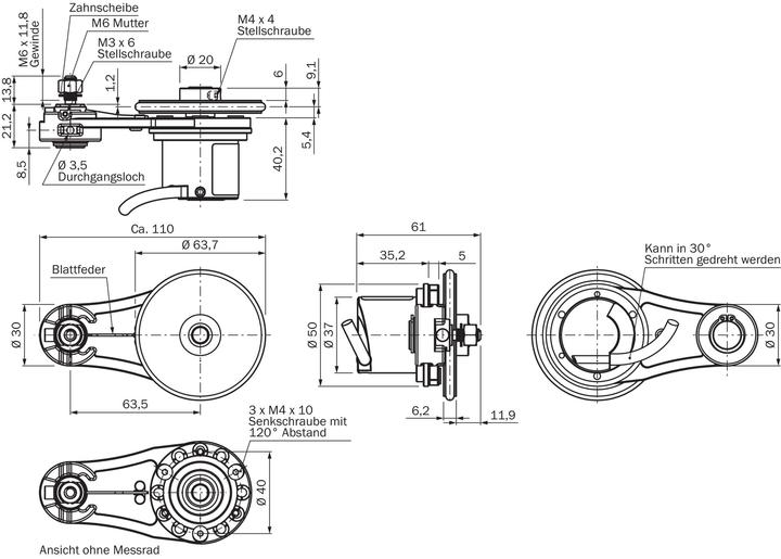 Image du produit Sick Codeur de roue de mesure