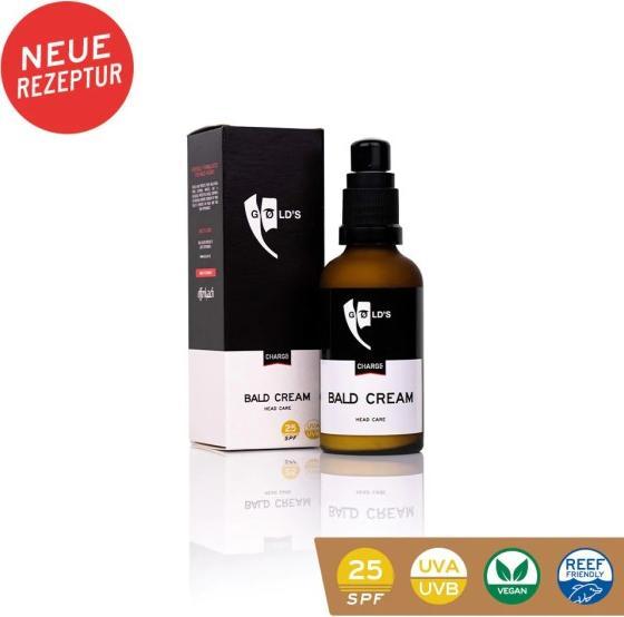 Gold's Golds Bald Cream - Glatzencreme (Sonnencreme Gesicht, 50 ml)