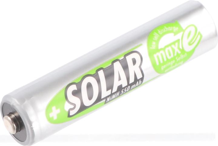 Produktbild Ansmann NiMH HR03 Sol (1 Stk., AAA, 550 mAh, Akku)