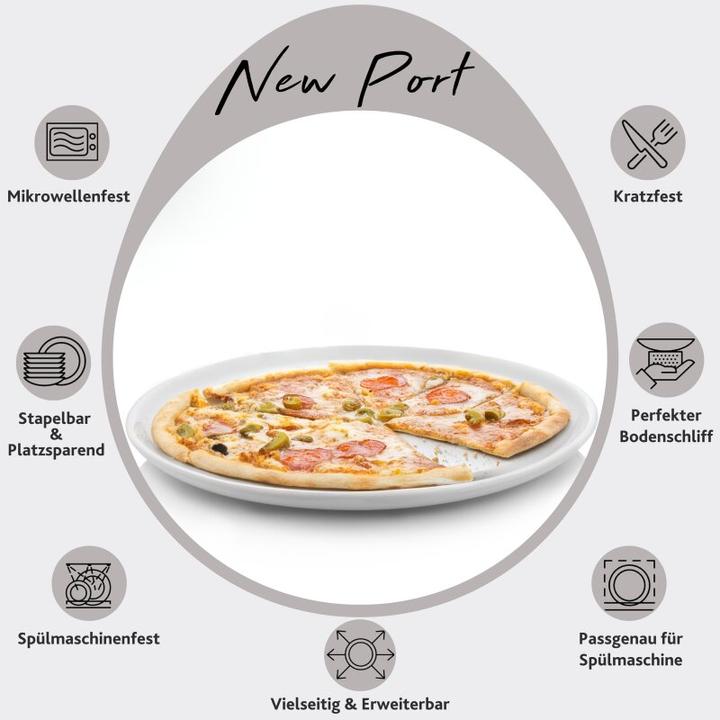 Produktbild Sänger Pizzateller Set New Port (2 x, 30 cm)