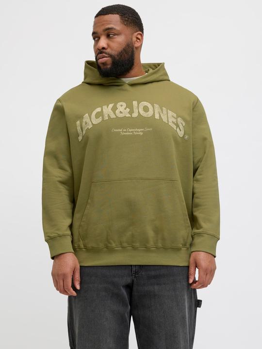 Produktbild Jack & Jones Plus Size Kapuzenpullover Kapuzenpullover (3XL)