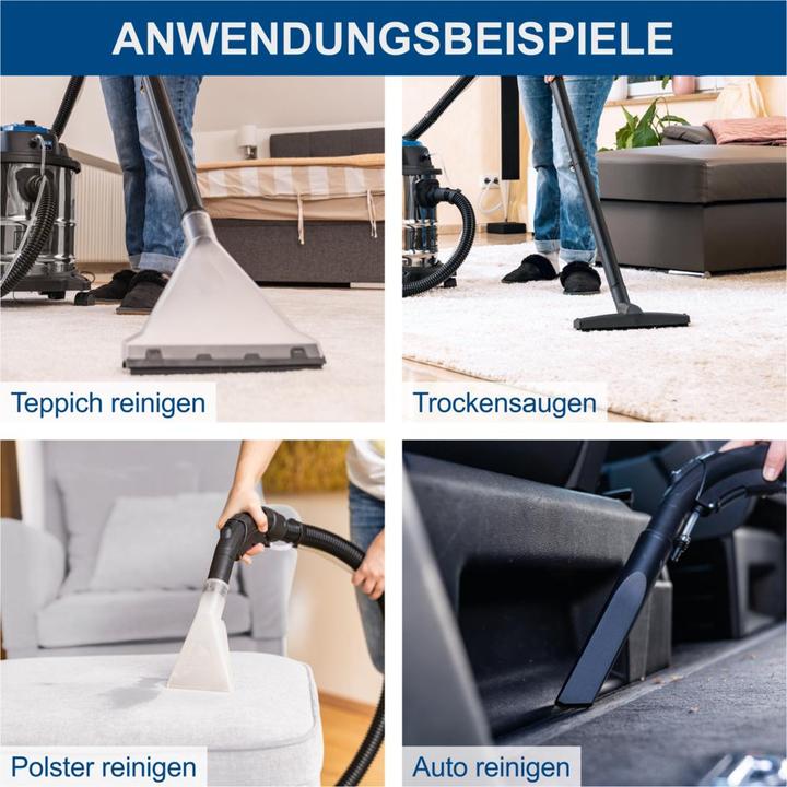 Image du produit Scheppach Aspirateur de pulvérisation et de lavage SprayVac20 (Aspirateur eau et poussière)
