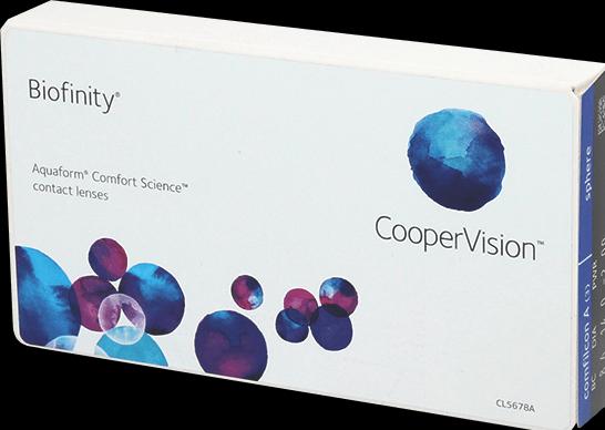 Actual product image Biofinity Monatslinsen (3 Piece, Monthly lens, Spherical)
