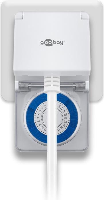 Productafbeelding Goobay Analoge timer IP44