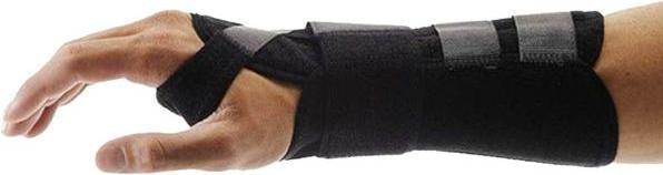 Omnimed Ortho Manu Flex Handgelenk-Bandage links schwarz (L)