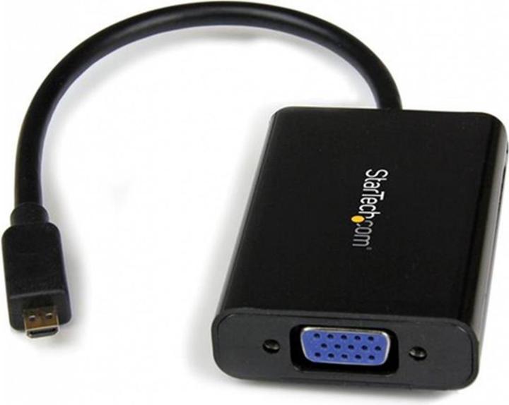 Actual product image StarTech Micro HDMI To VGA With Audio (Digital -> Analog)