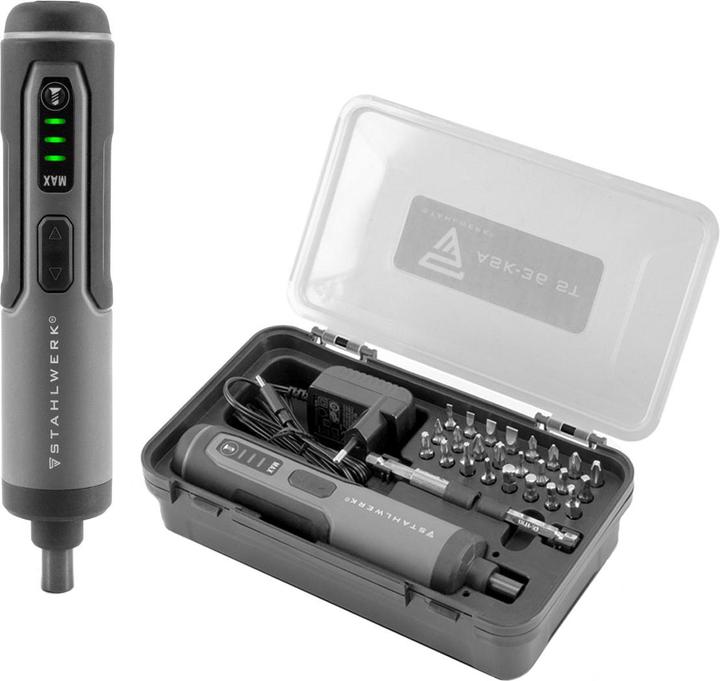 Produktbild Stahlwerk Akkuschrauber ASK-36 ST Stabschrauber Set, 25tlg 3,6 V Motor 1300 mAh (Akkubetrieb)