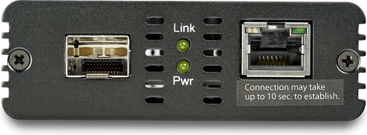 Produktbild StarTech LWL/Glasfaser Medienkonverter für 1/2,5/5/10 Gbit/s-Netzwerk NBASE-T SFP auf RJ45