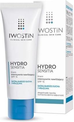 Actual product image Iwostin Hydro Sensitia (50 ml, Day cream, SPF 15)