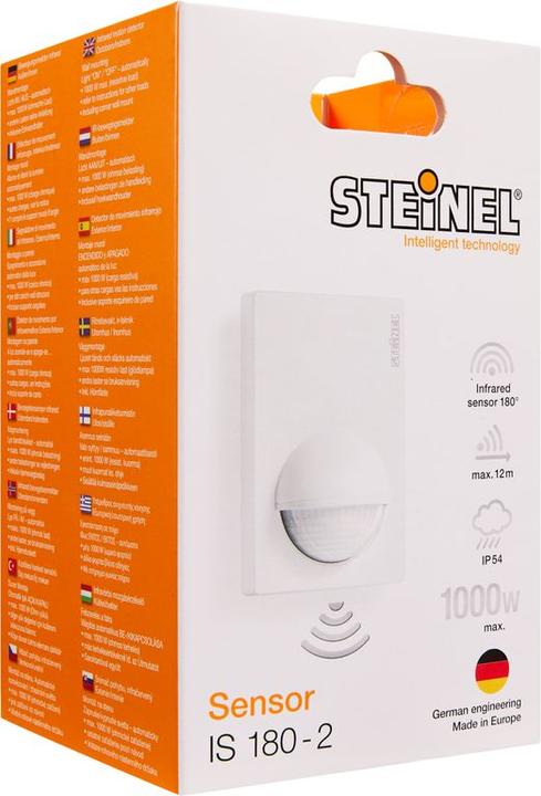 Image du produit Steinel Détecteur de mouvement infrarouge IS 180-2 (12 m)