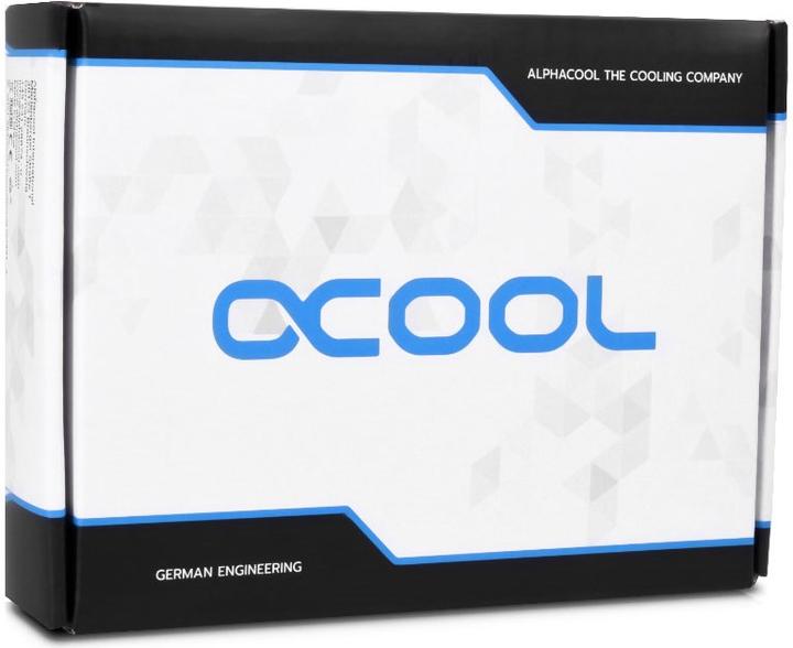 Actual product image Alphacool Rise Flat Reservoir DDC expansion tank