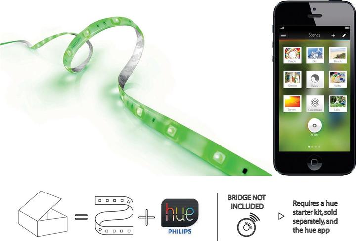 Produktbild Philips Hue Lightstrips Erweiterung (200 cm, Indoor)