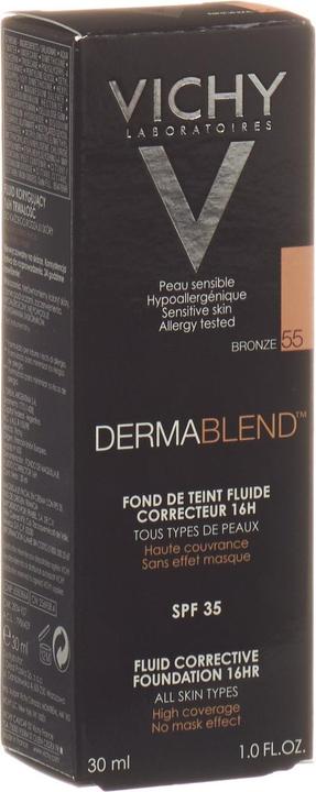 Actual product image Vichy Dermablend Complexion Correcting Make-up (55 Bronze)