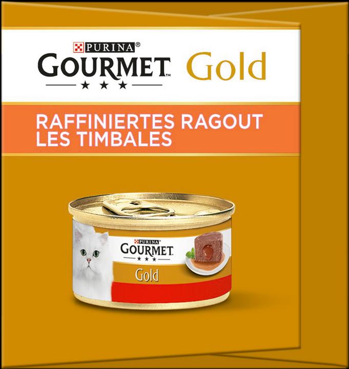 Immagine prodotto Gourmet Oro (Adulto, Senior, 4 pz., 85 g)