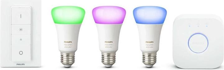 Philips Coffret de démarrage Ambiance Hue White & Color (E27, 10 W, 806 lm, 5 x, G)