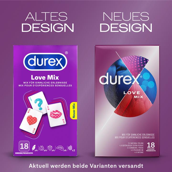 Actual product image Durex Love Mix (18 pcs.)