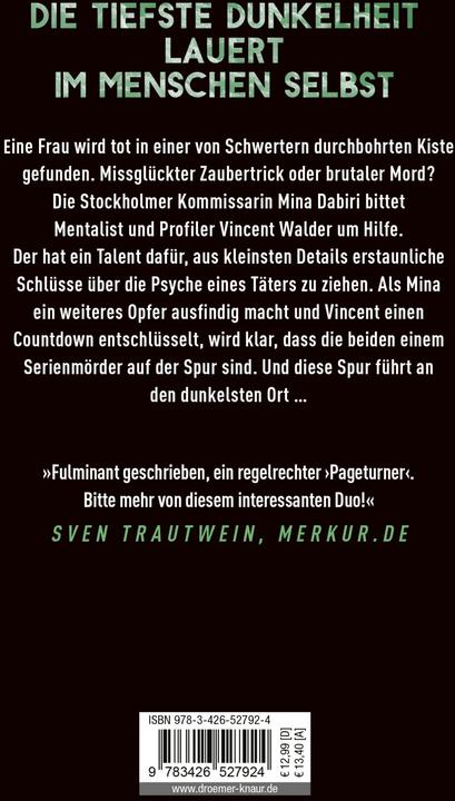 Produktbild Schwarzlicht (Deutsch, Henrik Fexeus, Camilla Läckberg, Katrin Frey, 2024)