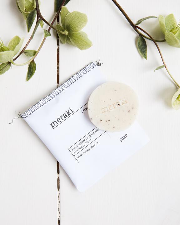 Produktbild Meraki Sesame Scrub (Hartseife)