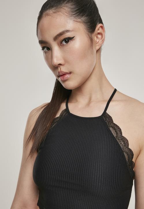 Actual product image Urban Classics Ladies Laces String Top (XS)