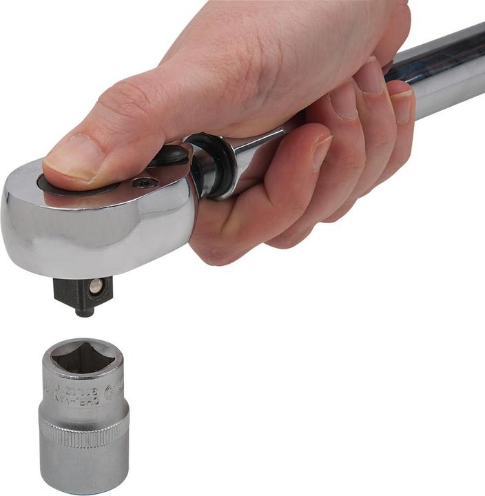 Actual product image KS Tools Industrial torque wrench, reversible, 3/4", 150-800 Nm (3/4", 5 Nm, 800 Nm)