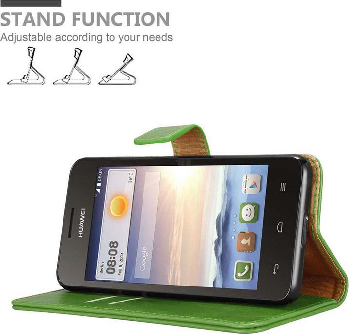 Image du produit Cadorabo Book Couverture de luxe (Huawei Ascend Y330, Huawei Ascend Y360)