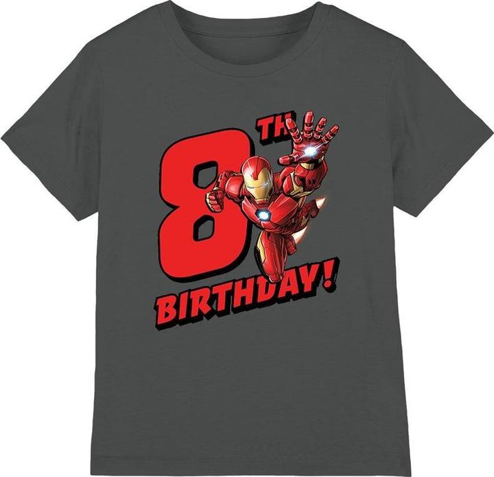 Iron Man TShirt 8 Geburtstag