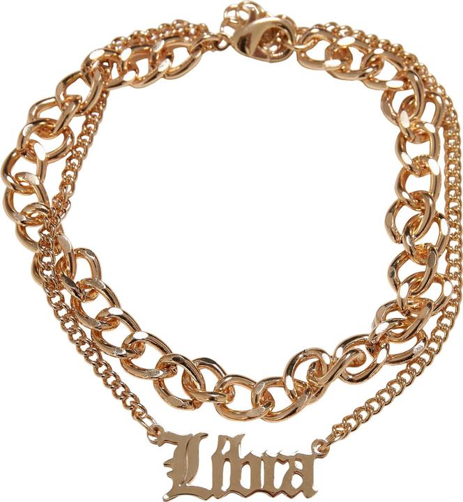 Urban Classics Zodiac Golden Anklet (80% Eisen, 20% rostfreier Stahl)