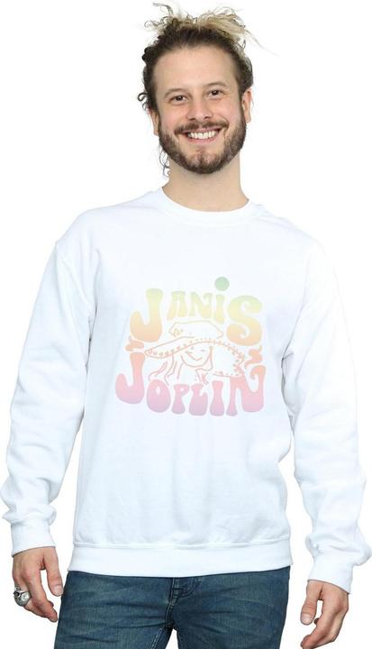 Immagine prodotto Janis Joplin Pastel Logo Felpa Uomo (4XL)