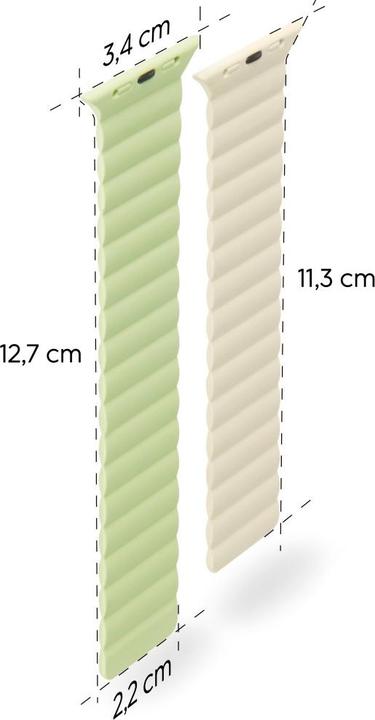 Actual product image Hama Fantastic Feel (42 mm, 44 mm, 45 mm, Silicone)
