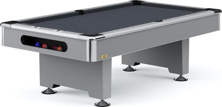 Automaten Hoffmann Billardtisch Club Pro III Dekor Grau (198 x 99 cm)