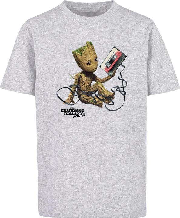 Absolute Cult Kids Guardians Of The Galaxy Vol2 - Groot Tape Basic T-Shirt - 124483 (158)