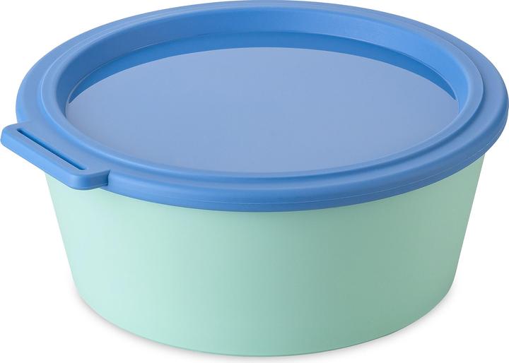 Actual product image Koziol Bowl Nora Box 18.8 cm, 1 piece, Sweet Green/Strong Blue (18.80 cm, 1.30 l, 1 x)
