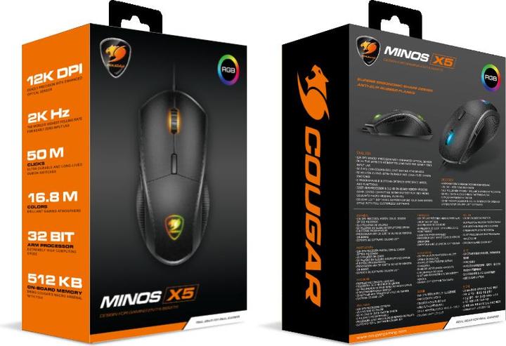 Actual product image Cougar Minos X5 (Cable)