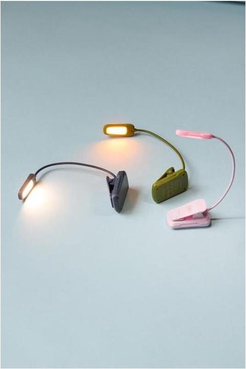 Produktbild Kikkerland Leselicht Lila, Stromversorgung: Akkubetrieb, Lichtstärke (6.80 cm, 60 lm)