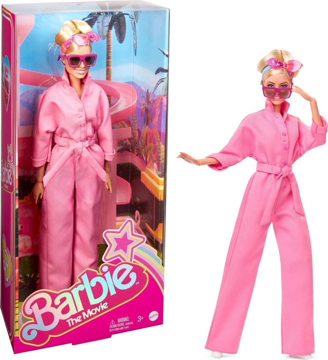 Actual product image Barbie The Movie Puppe im Pink Power Jumpsuit