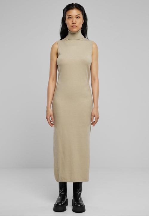Produktbild Urban Classics Ladies Knitted Eco Viscose Turtleneck Dress - 126807 (XL)