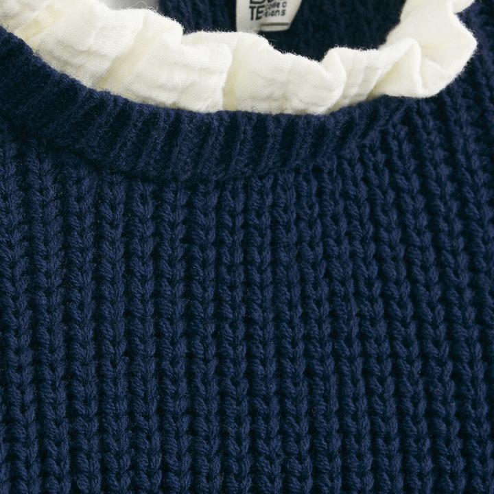 Produktbild La Redoute Collections 2-in-1-Pullover mit Stehkragen (102)