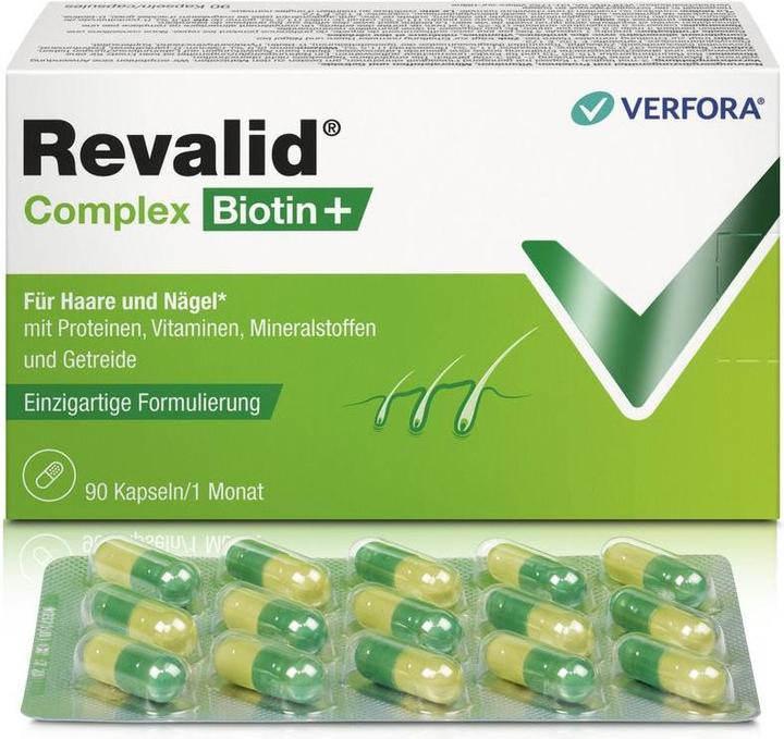 Actual product image Revalid Complex Biotin+ (90 Piece, Capsules, 75 g)