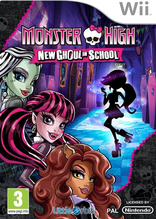Actual product image Bandai Namco Monster High: A New School Monster - Standard Edition - Nintendo Wii (Wii)