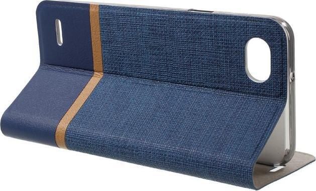 Produktbild MU Classic Leder Hülle mit eingenähtem Stahlblatt (LG Q6, LG Q6+)
