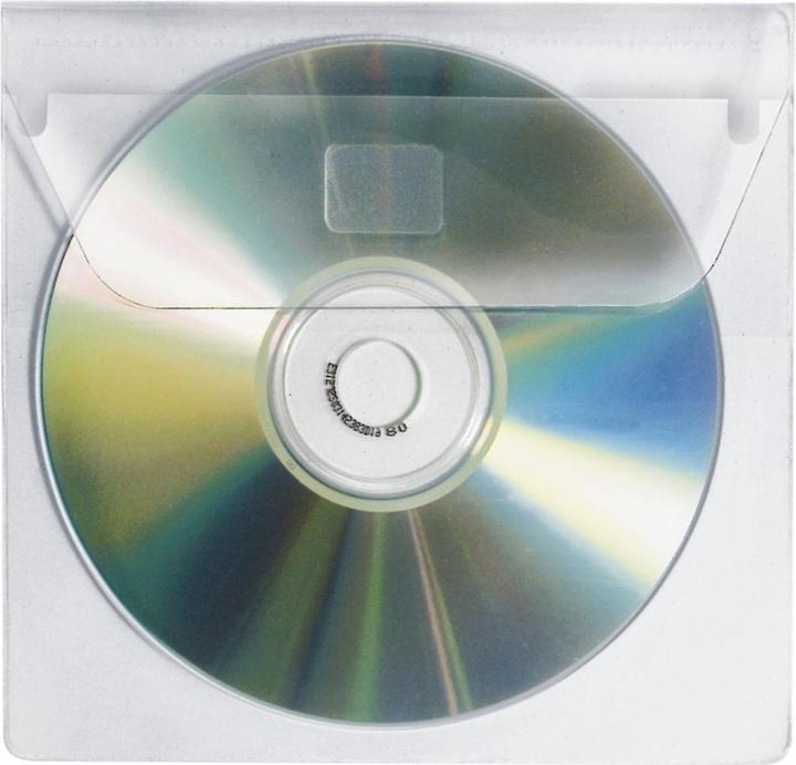 Produktbild Veloflex CD/DVD Hülle Masse: 137 x 125 mm (B x H) Werkstoff: Polypropylen