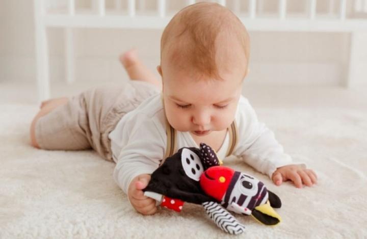 Actual product image Bali Bazoo Baby soft toy, teething ring