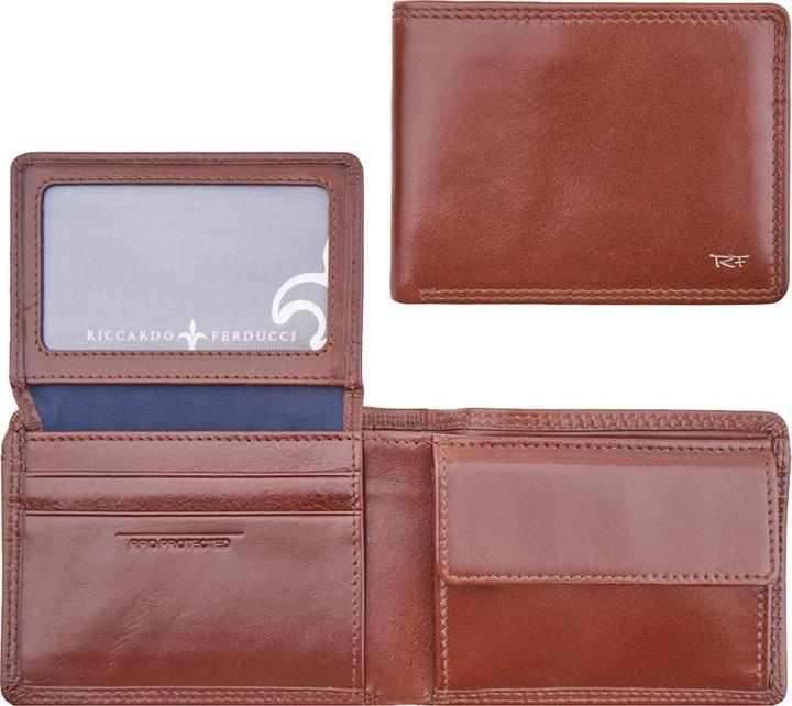Actual product image Riccardo Ferducci Unisex billfold, small, RFID