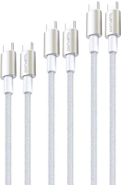 Produktbild 4smarts USB 2.0-Kabel -Set PremiumCord USB C - USB C (3 m, USB 2.0, 60 W)