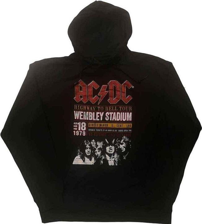 Produktbild AC/DC Erwachsene Wembley '79 Eco Friendly Hoodie (M)